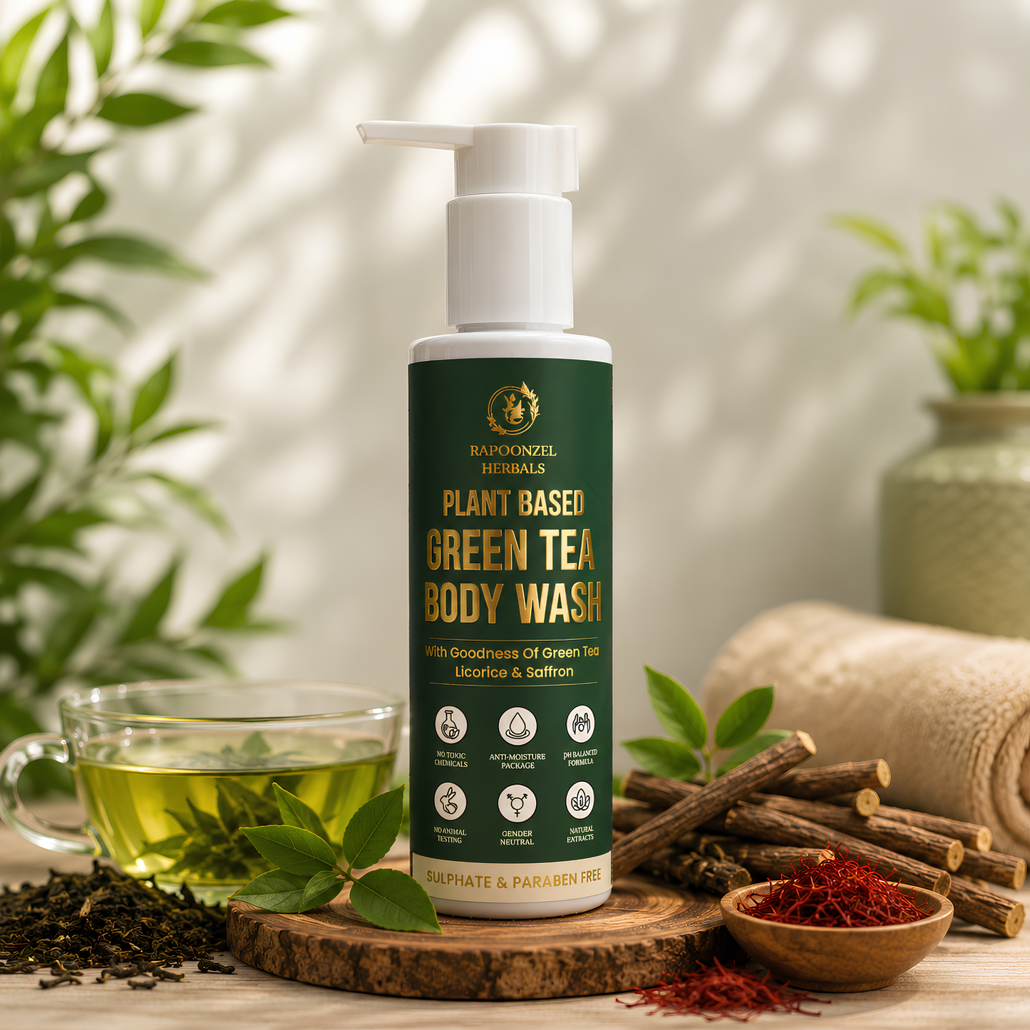 Green tea Body Wash