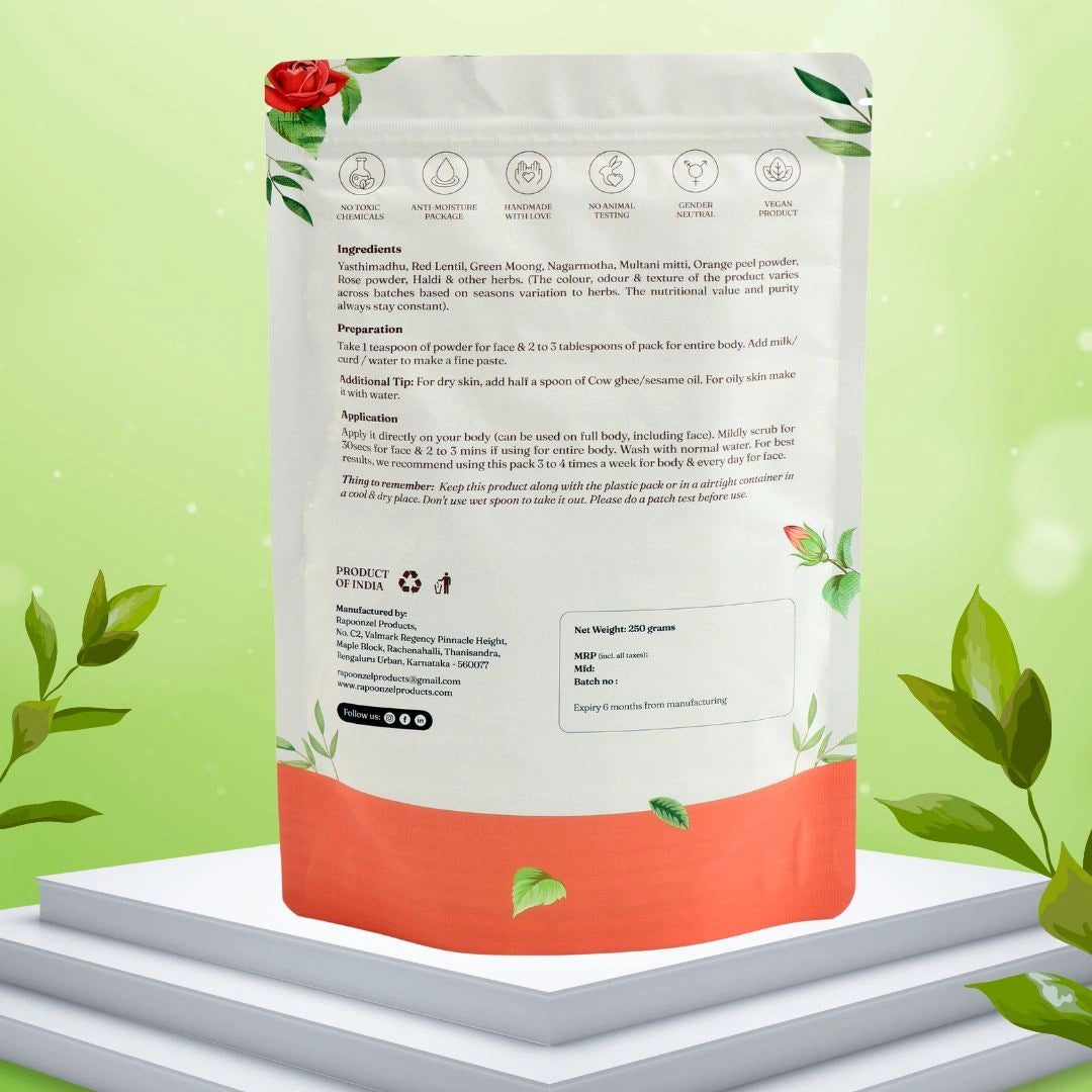 Face & Body (Wash + Scrub)