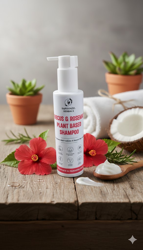 Hibiscus & Rosemary Herbal Shampoo