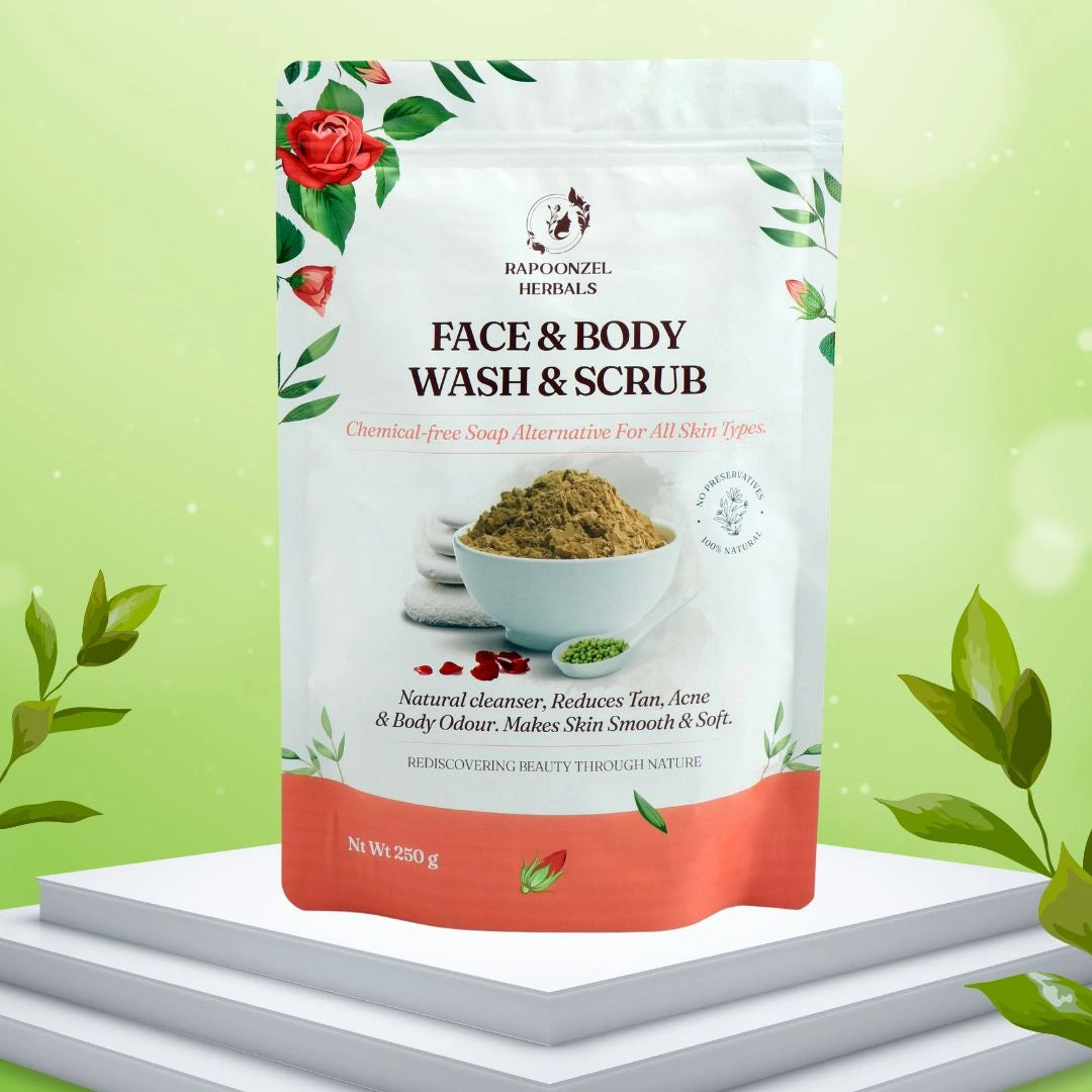 Face & Body (Wash + Scrub)